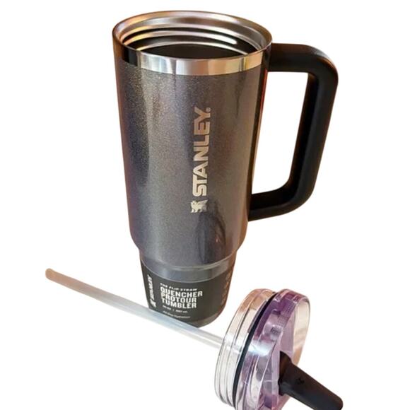 NEW Stanley The Midnight Glitz Quencher ProTour Flip Straw Tumbler 30 OZ - Picture 4 of 6